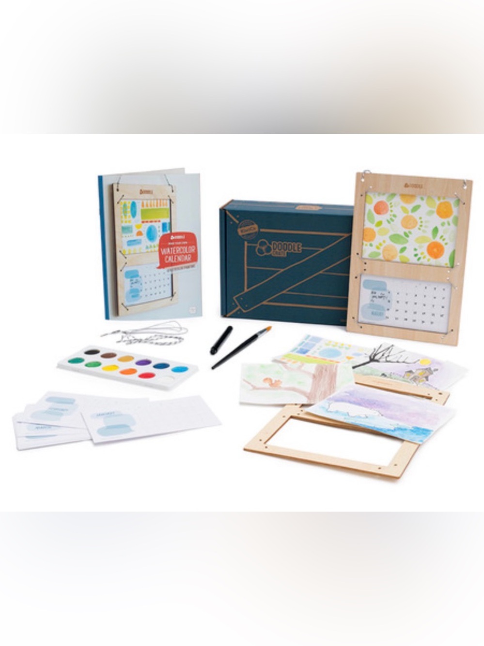 Watercolor Calendar KiwiCo